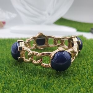Sapphire Tone Buckle Bracelet B3022